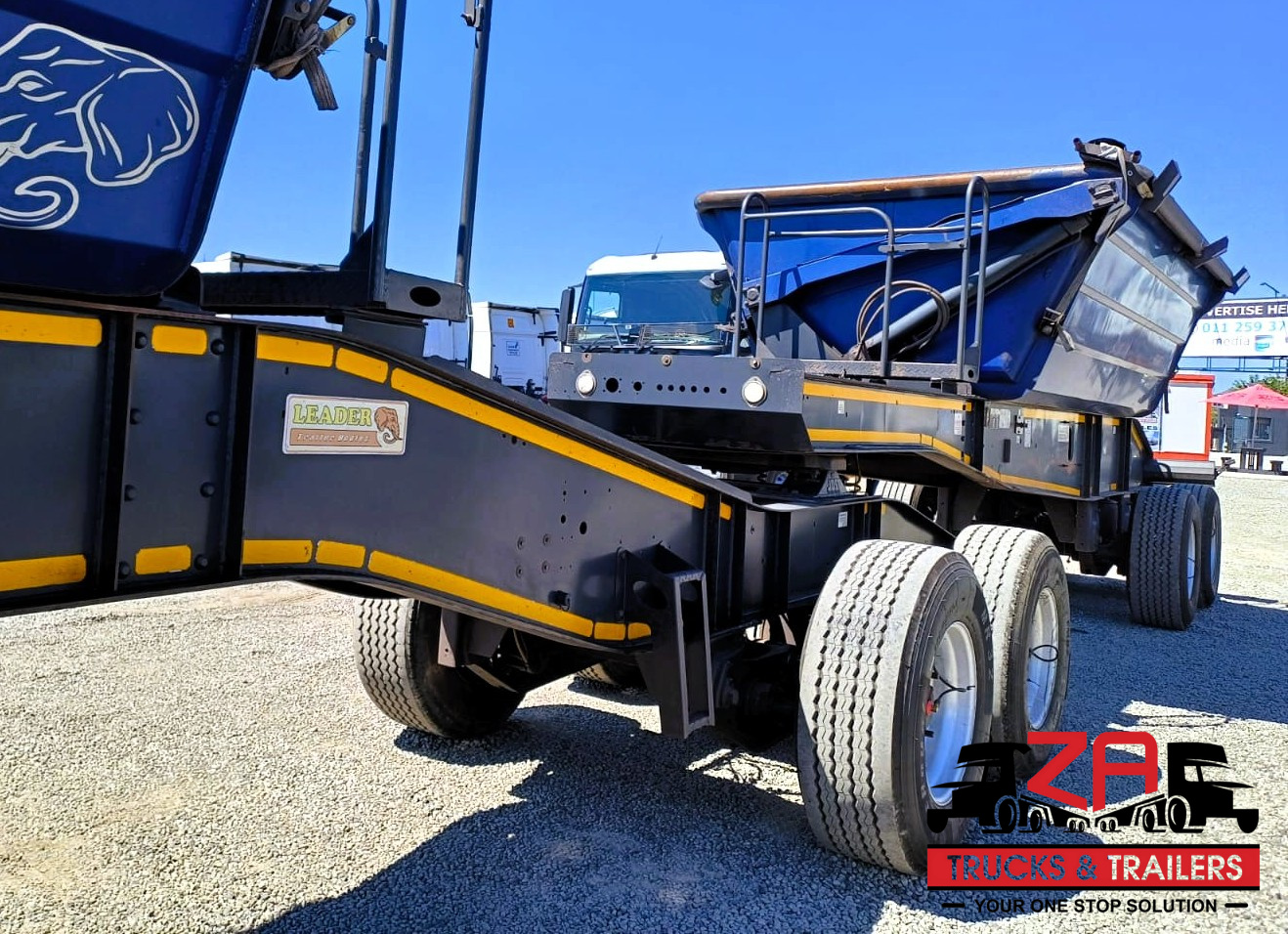 2021 LEADER 20 CUBE SIDE TIPPER TRAILER #53339